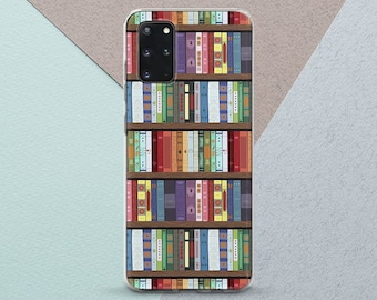 Fits Samsung Books lover gift Case for Samsung Bookshelf print Phone case vintage s23 ultra case s22 s25 s24 s22 s20 phone case s21 ultra