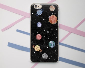 Black marble case iPhone case space Rainbow planets iPhone case stone Stars Constellations iPhone case men iPhone 13 Pro iPhone XR case