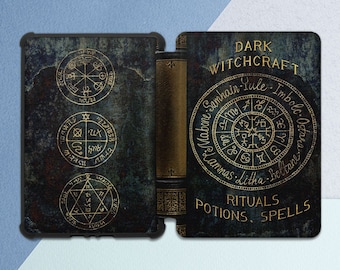 Witchcraft art case Vintage book print Kindle case occult Black magic art case Kindle case 2019 Kindle paperwhite case Paperwhite 4 All-new