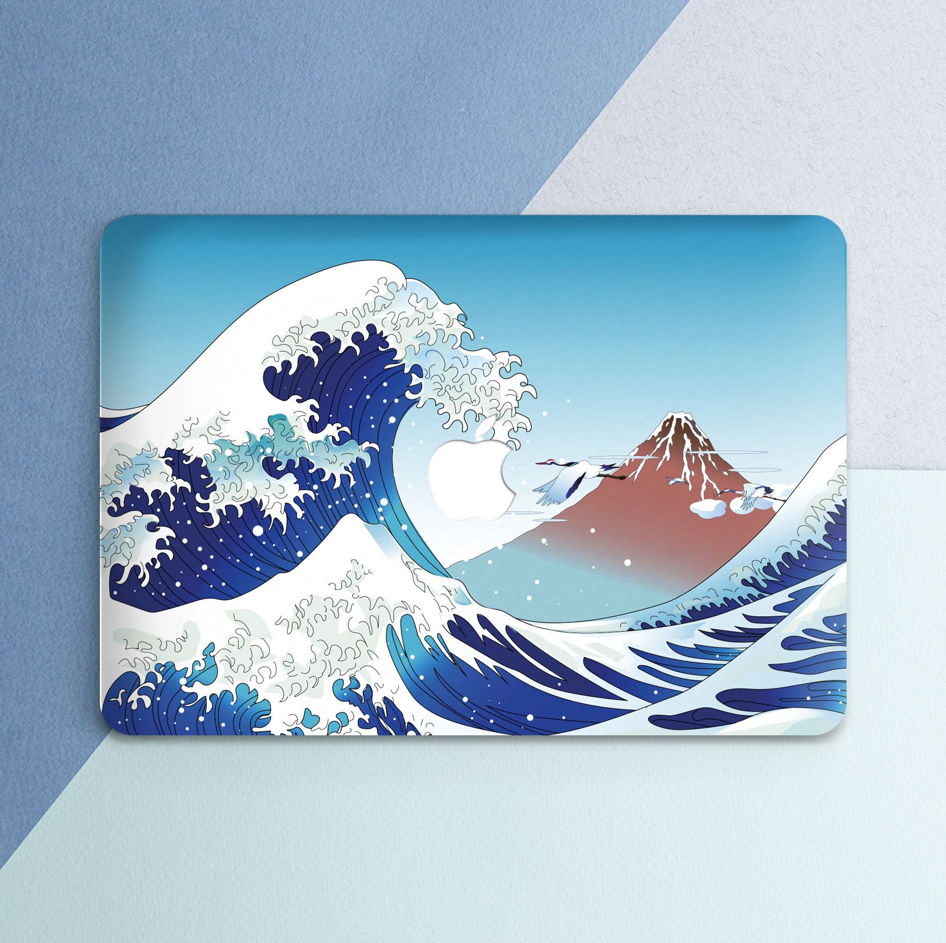 Laptop Case for MacBook Air 15 M2 (2023) & more: Great Wave Off Kanagawa By  Hokusai