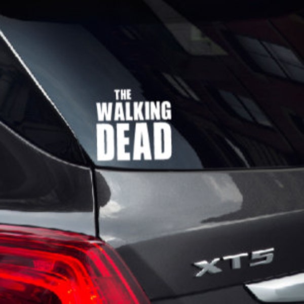 Walking Dead Car Decal Etsy