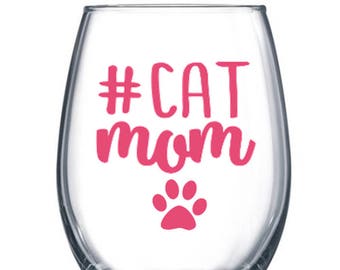 Moeder van de kat wijnglas, Pint glazen of Tumbler