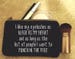 I Like My Eyelashes As Black As My Heart And As Long As The People I Want To Punch In The Face - small makeup bag, cosmetic case, tote 