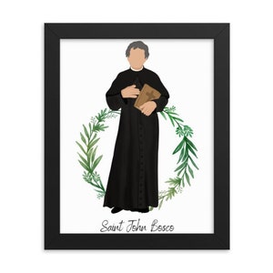 Saint John Bosco Print: Catholic Home Decor (Digital Download)
