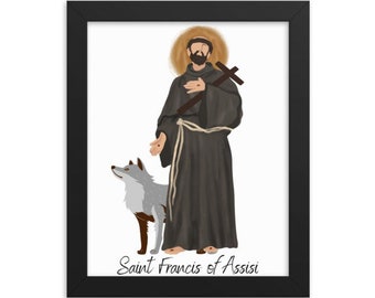 Saint Francis of Assisi Print: Catholic Home Decor (Digital Download)