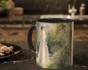 Pride and Prejudice Mug - Vanity, not love has been my folly, Jane Austen Quote,