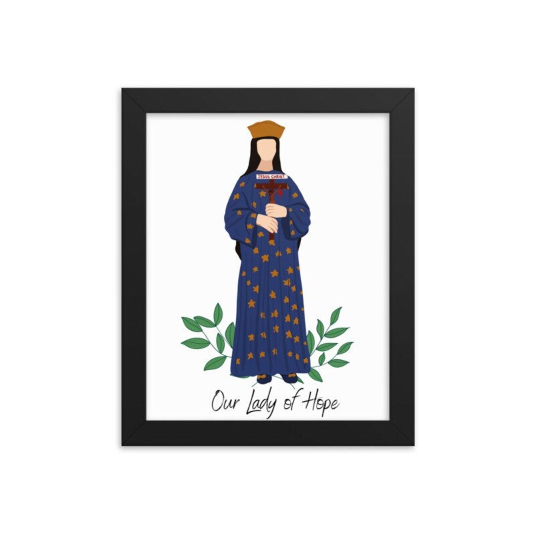 Our Lady of Hope, DOWNLOADABLE PRINT, Catholic Printable Wall Art