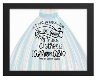 Anne of Green Gables Quote Print: Literary Art (Digital Download)