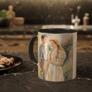 Anne of Green Gables Mug: Watercolor Anne Shirley & Gilbert Blythe