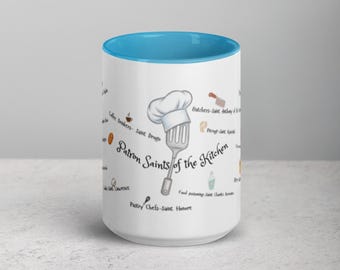 Patron Saints of the Kitchen, Catholic Saint Mugs