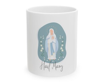 Full of Grace Catholic Coffee Mug