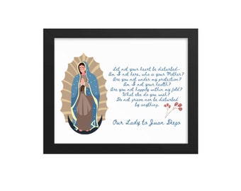 Our Lady of Guadalupe Quote Print: Catholic Art (Downloadable)
