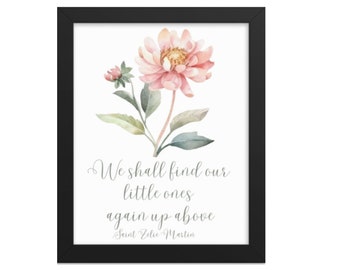 Saint Zelie Quote Print: Catholic Home Decor (Digital Download)