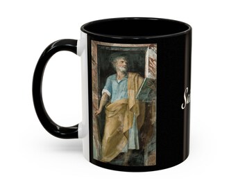Saint Jude Thaddeus Candle Mug | Accent Coffee Mug 11oz or 15oz