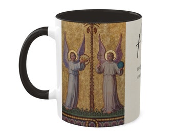 Angel of God Catholic Coffee Mug, Catholic Gifts