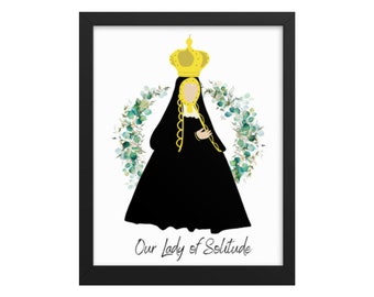 Our Lady of Solitude Print: Catholic Wall Art (Digital Download)