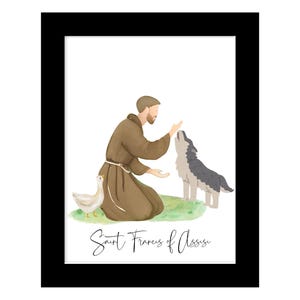 Saint Francis of Assisi Print