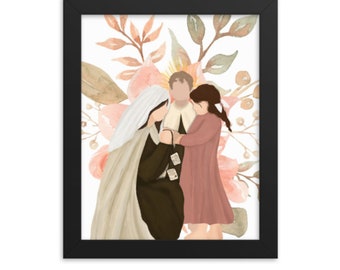 Our Lady of Mount Carmel Catholic Art Print (Digital Download)