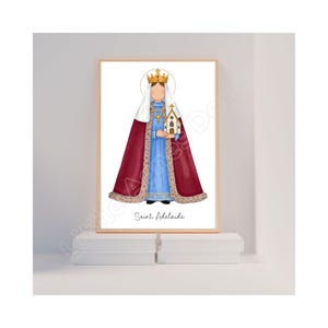 Saint Adelaide, Catholic Saint Prints