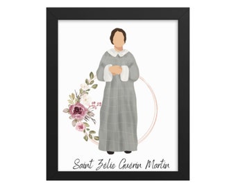 Saint Zelie Martin Print: Catholic Home Decor (Digital Download)