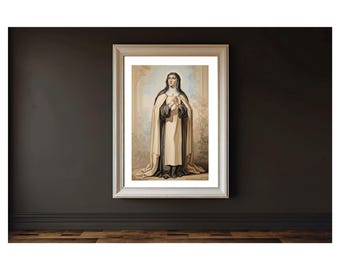 Saint Teresa of Avila, Catholic Saint Print