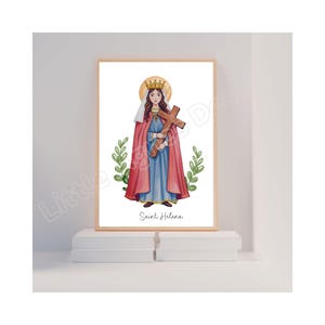 Saint Helena, Catholic Saint Print