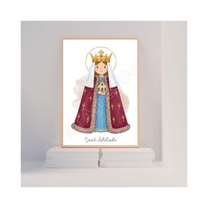Saint Adelaide, Catholic Saint Print