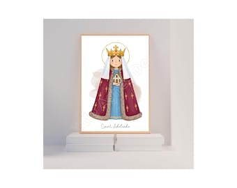 Saint Adelaide, Catholic Saint Print