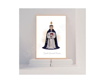 Saint Vincent Ferrer, Catholic Saint Print