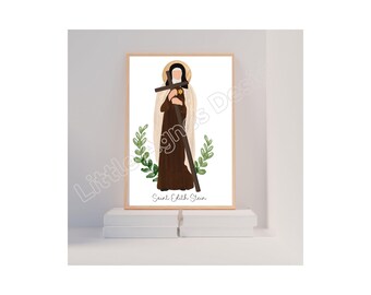 Saint Edith Stein, Catholic Saint Print