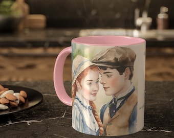 Anne of Green Gables Watercolor Mug: L.M. Montgomery Quote