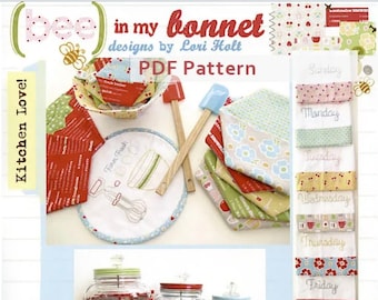 Kitchen Love Pattern by Bee in My Bonnet, Lori Holt