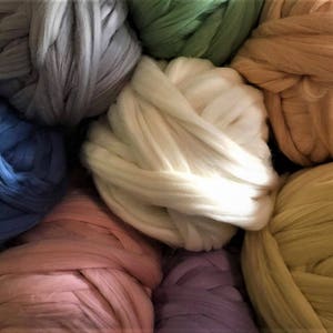 Chunky Merino Wool Yarn: Super Bulky, Giant Knit, DIY Arm Knitting
