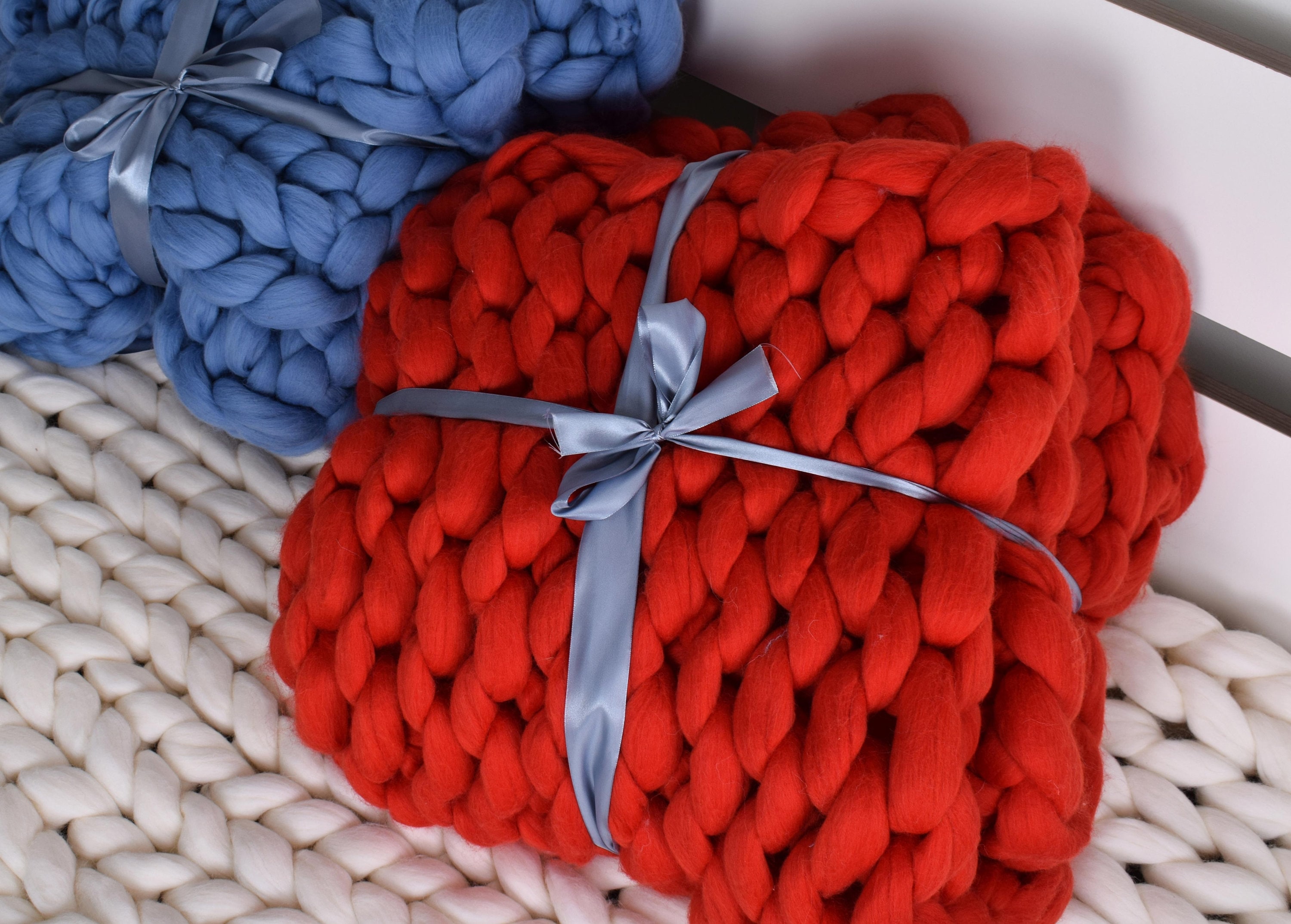 Las mejores ofertas en Cobijas y mantas ponderado de lana