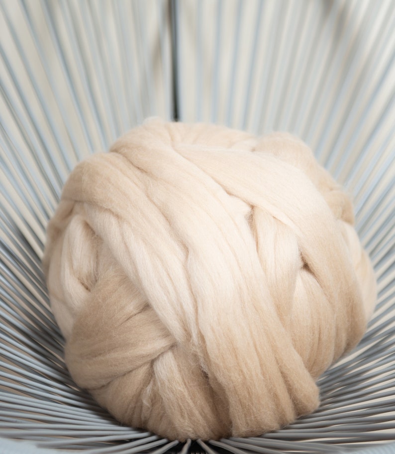 Chunky Yarn Chunky Knit Giant Yarn Arm Knitting 100 Merino Etsy