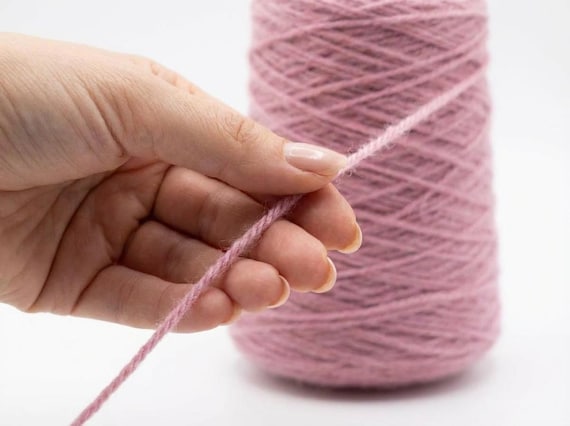 Tufting Yarn 500g Cone – 100% New Zealand Wool for Rug Making, Carpet & Wall Art