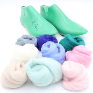 Roving merinowol: 26 micronvezel voor vilten, spinnen, weven, muurhangers, handbreien