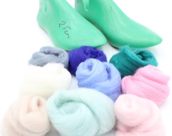 Roving merinowol: 26 micronvezel voor vilten, spinnen, weven, muurhangers, handbreien