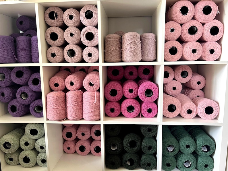 Tufting yarn for tufting gun. Material is 100% New Zealand wool for professional and beginner use. This wool yarn is on cone. Can be also used for punch needle art, cross stitch, hand knitting, weaving and needle point. You can create amazing tufted rugs! Perfect for cut pile gun and much better than acrylic yarns.