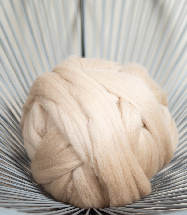 Chunky Yarn Merino Wool Yarn Wool Rove Arm Knitting Yarn Giant Etsy