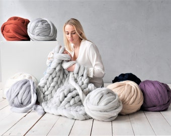 The Portland - Bulky Felted Roving for Knit/Crochet