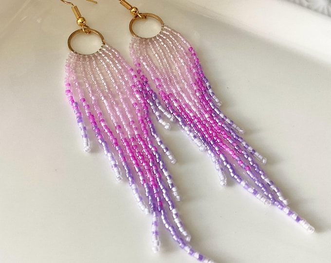 Summer fringe earrings