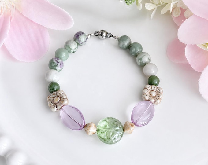 Bracelet lavande d’amour