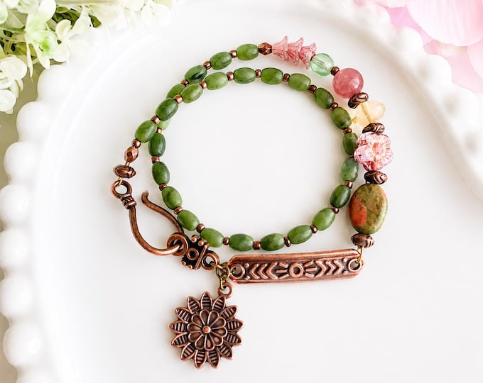 Bracelet feuille