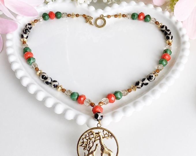 Collier girafe