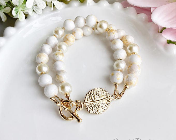 Bracelet feuille