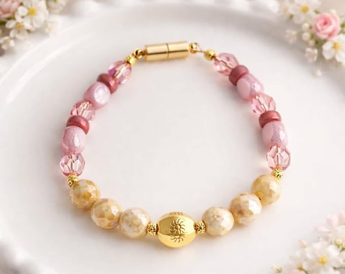 Bracelet pétale de reve  18 carats