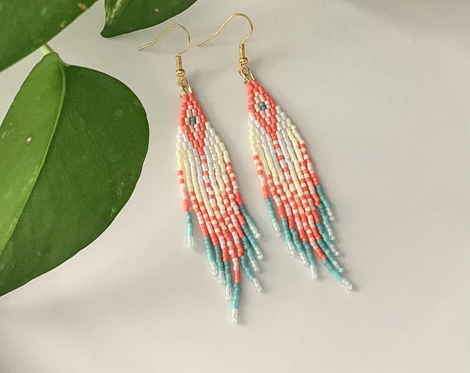 Summer fringe earrings