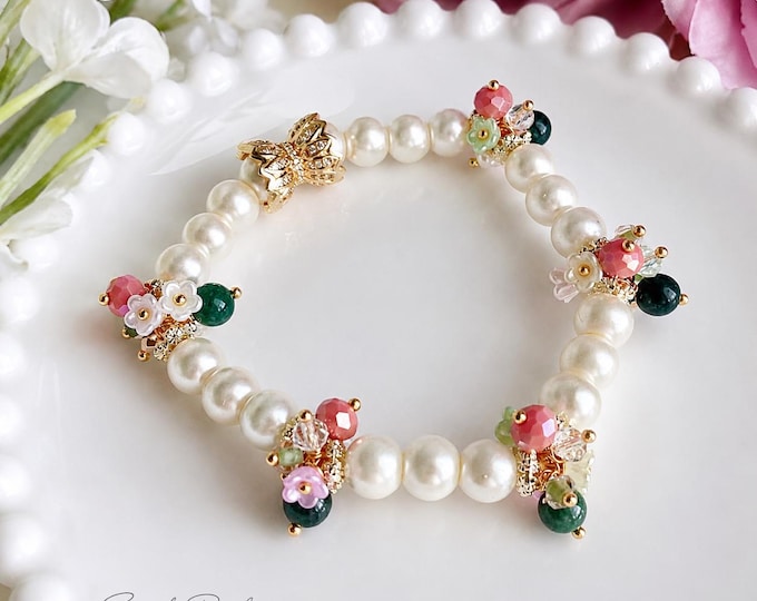 Bracelet fleur