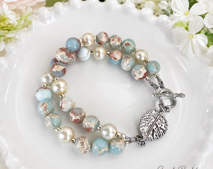 Bracelet feuille